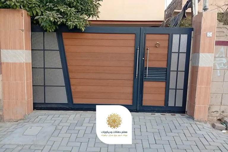تلبيس ابواب خارجية بديل الخشب الطائف